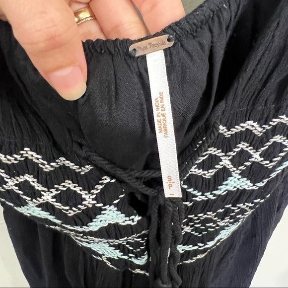 Free People Embroidered Simply Dress - Picture 3 of 8